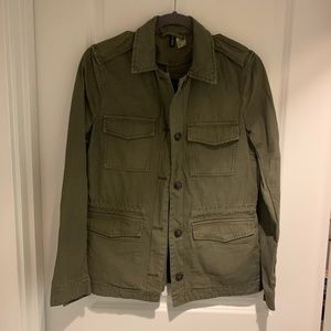 Olive green jacket